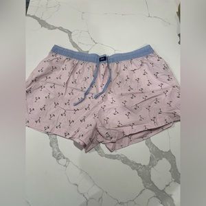 Gap Women’s Sleep Shorts with Martini Print XL boxers